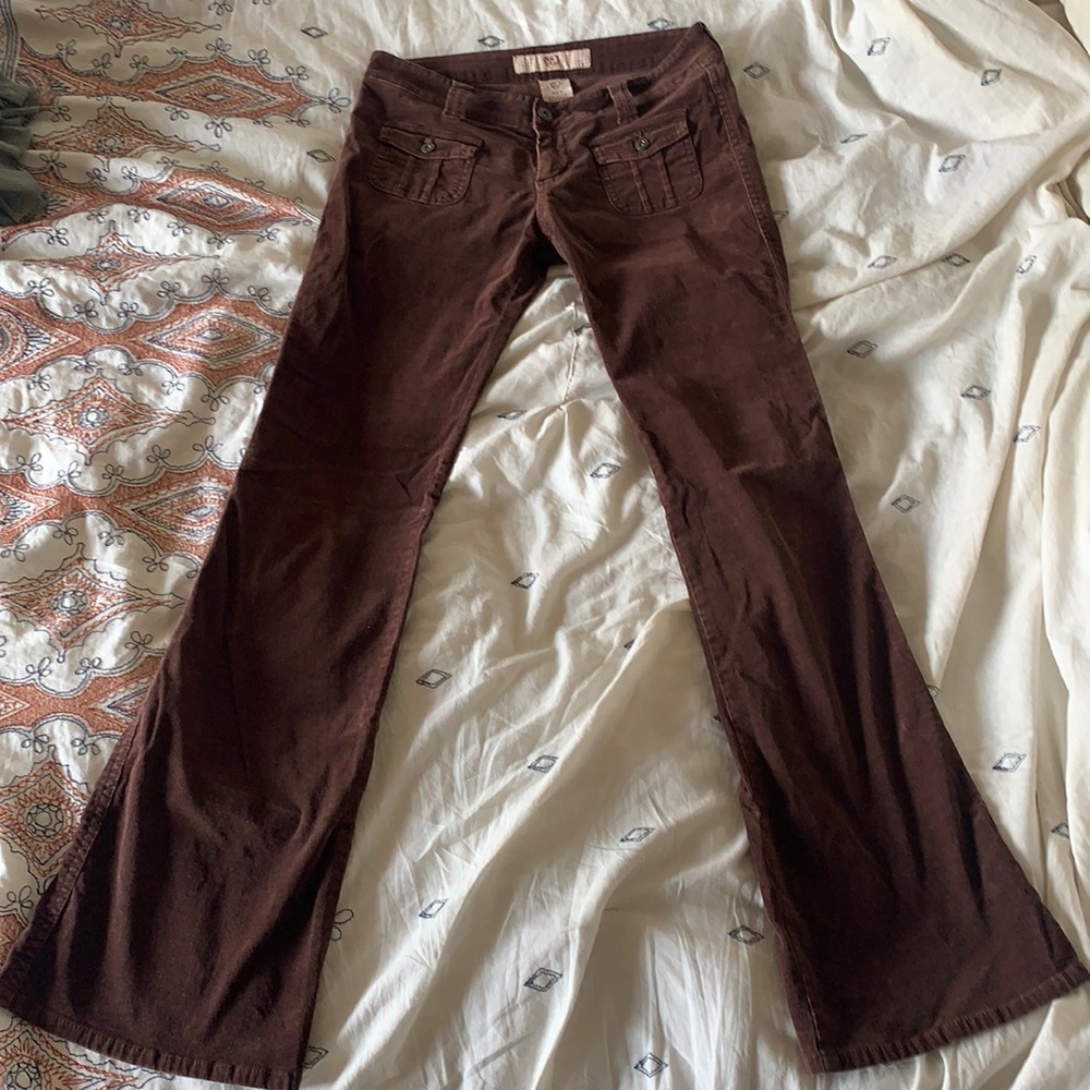 Vintage corduroy flare pants 3